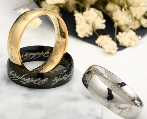 Anello da uomo del Signore degli Anelli J2228