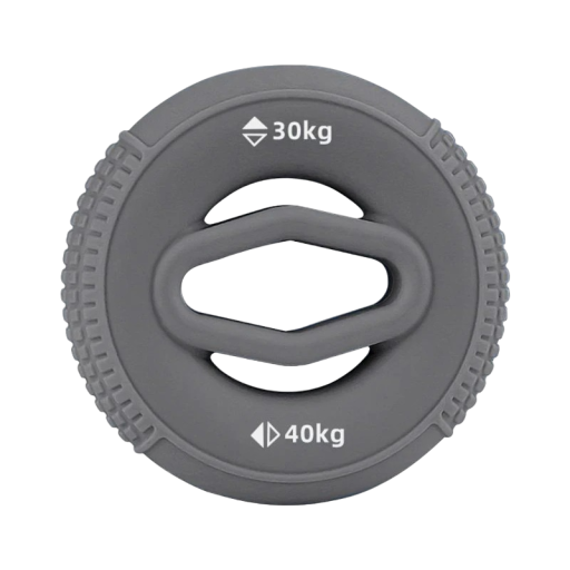 Anello di resistenza in silicone per mano 30 - 40 kg 7,7 cm Potenziatore di presa Ruota di resistenza Strumento fitness per mano