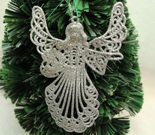 Ange de Noël pailleté