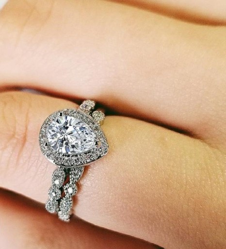 Anillo de mujer 2 piezas D1411
