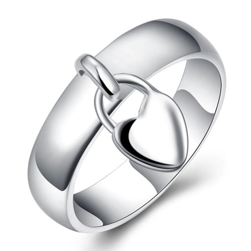 Anillo de mujer con corazón D1365