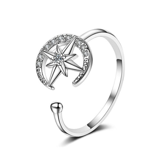 Anillo de mujer con luna D1993
