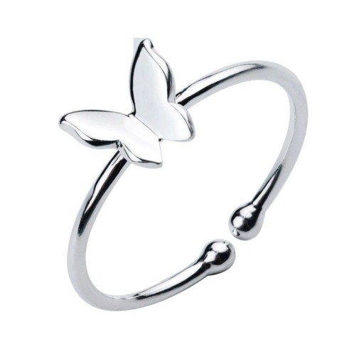 Anillo de mujer con mariposa D1256