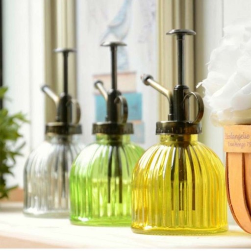 Annaffiatoio vintage colorato antico J2264