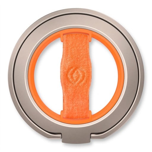 Anneau magnétique pour téléphone compatible avec le support MagSafe et support en un, rotatif à 360° avec une attache pour le doigt