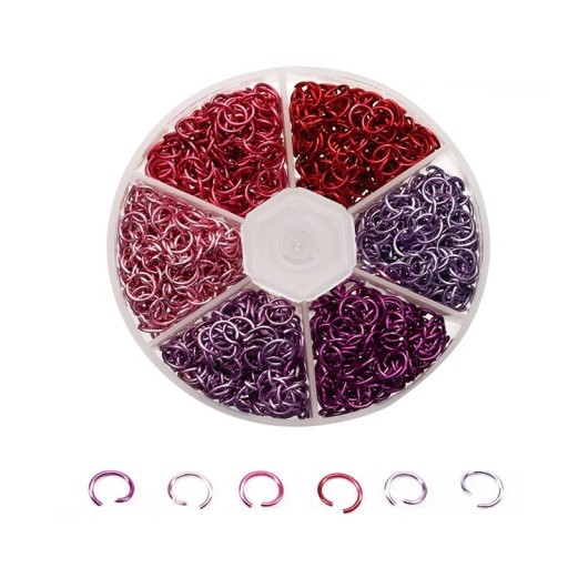 Anneaux de liaison laqués 1080 pcs