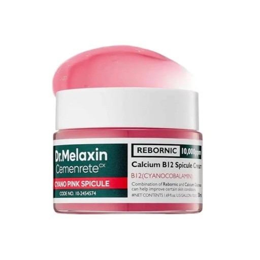 Ansigtscreme 50 g med vitamin B12 og calcium Pink spikulær creme Genopretning og oplysning af huden Krukke Til hjemmepleje af ansigtet