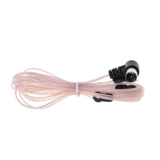 Antena dipolo para FM con toma coaxial