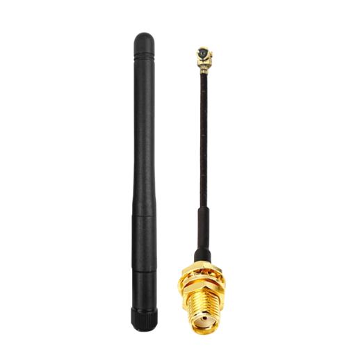 Antenn 2,4 GHz för utvecklingskort ESP32-CAM Högvinst extern WiFi-antenn med kabel och IPEX-kontakt för bättre signal
