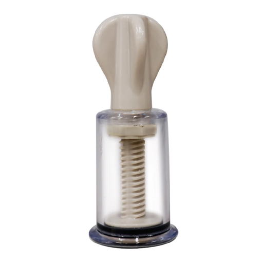 Anti-Cellulite Vacuum Suction Cup Size M 2.8 cm with Rotating Handle and Silicone Pad Massage Cup for Skin Firming