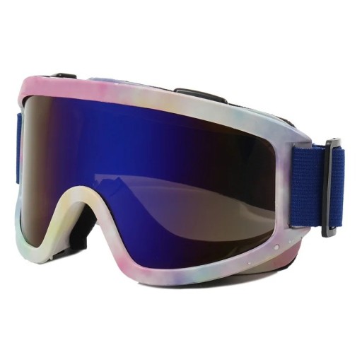 Anti-condens skibril voor dames. Afgedichte ski- en snowboardbril met UV400-filter voor dames. 16,9 x 8,8 cm.