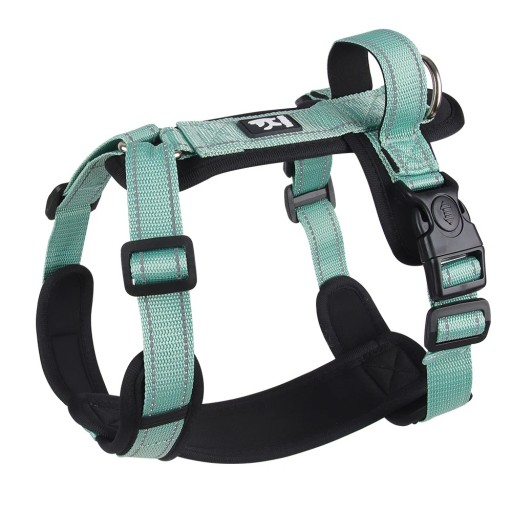 Anti-flykt hundsele Reflekterande bröstsele för små och medelstora hundar Hundpromenadstillbehör Lätta hundkoppel med handtag 5 - 7,5 kg