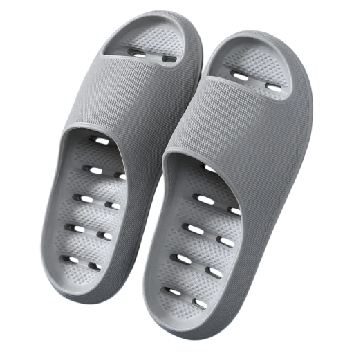 Antislip herenpantoffels met waterafvoergaten Lichtgewicht badschoenen Snel drogende pantoffels Ademende pantoffels Comfortabele pasvorm