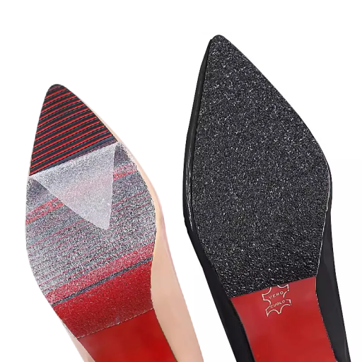 Antislip zelfklevende folie voor schoenzolen 10 x 50 cm Hoogviskeus PVC slijtage- en geluidsbeschermer Beschermende tape voor schoenen