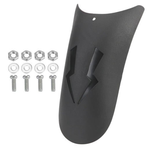 Apărătoare pentru motocicletă 25 x 16,5 x 10,5 cm Blatnică universală spate Negru Protecție împotriva noroiului și apei