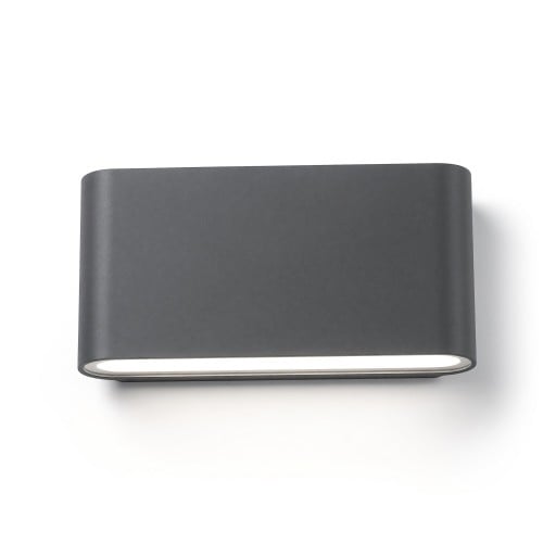 Aplique LED 12 W Doble Cabeza Iluminación Hacia Arriba y Abajo 17,3 x 9 cm Blanco Natural 4000 K