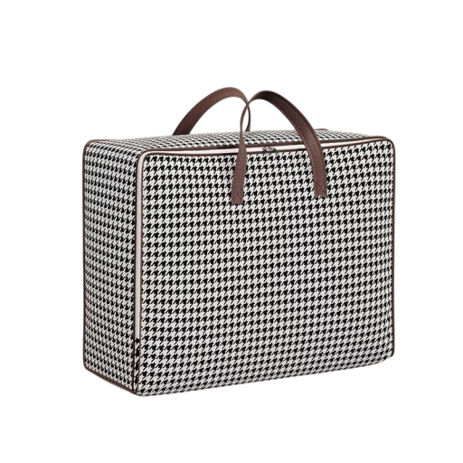 Αποθηκευτική τσάντα 36 l 52 x 19 x 33 cm Αναδιπλούμενος οργανωτής με λαβές Αδιάβροχο υφασμάτινο κουτί για ρούχα, κουβέρτες, παιχνίδια, αποθηκευτικός χώρος για το σπίτι