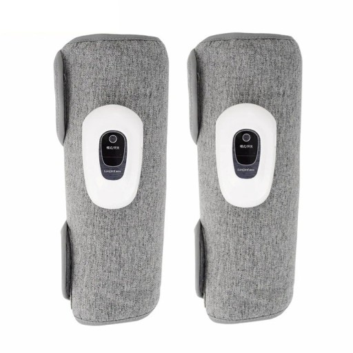 Appareil électrique pour le massage lymphatique des mollets Ensemble de 2 pièces Sans chauffage Compression d'air 3 modes de massage Stimulation par vibration Contre les œdèmes