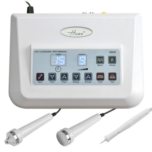 Appareil ultrasonique pour le visage 3 en 1 Stylo microplasma pour l'élimination des taches de rousseur Appareil pour l'élimination des tatouages