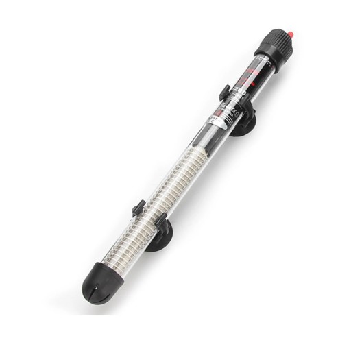 Aquarium verwarmingslichaam 200 W Onderwater verwarmingselement met temperatuurregeling Kwarts glas Dubbele isolatie Sterke verwarming met zuignappen voor grotere aquaria