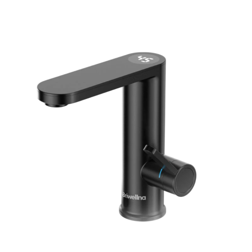 Aquecedor de água elétrico instantâneo para torneira 3200W 220V Aquecedor de passagem de cozinha em plástico ABS Display de temperatura