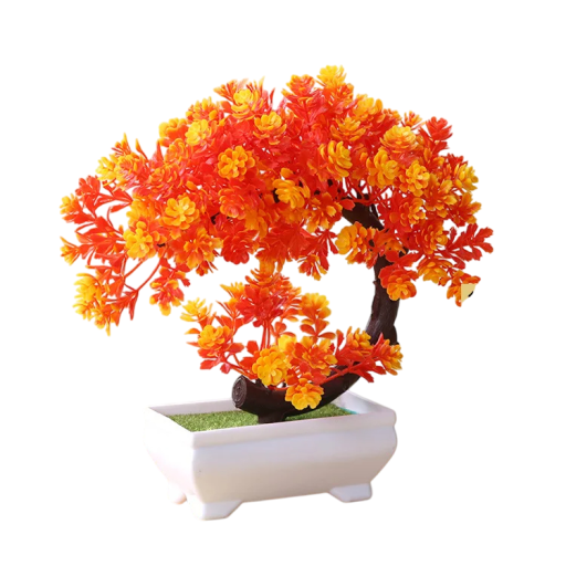 Árbol artificial pequeño en maceta, 1 pieza, planta decorativa falsa, árbol de simulación, adorno de mesa, hogar, hotel y jardín, decoración de plástico.