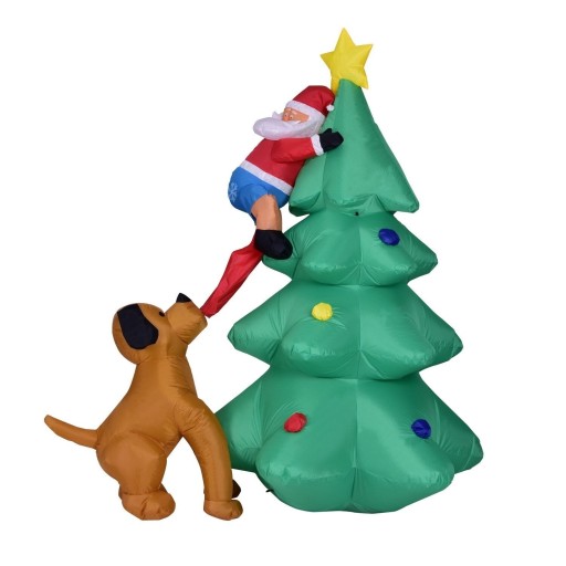 Arbol de navidad inflable