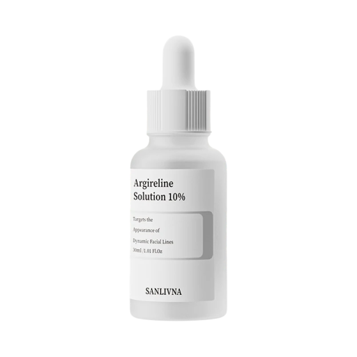 Argireline Serum 10% 30ml Exfoliërende anti-rimpel gezichtsserum Hydratatie Huidverzachting Vermindering van expressielijnen Gezichtsverzorging