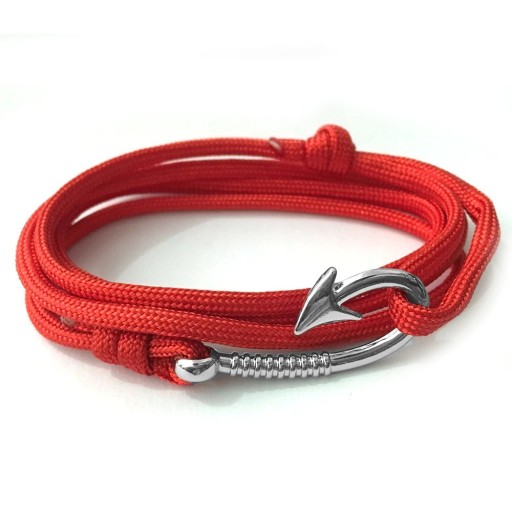 Armband med fiskekrok för män