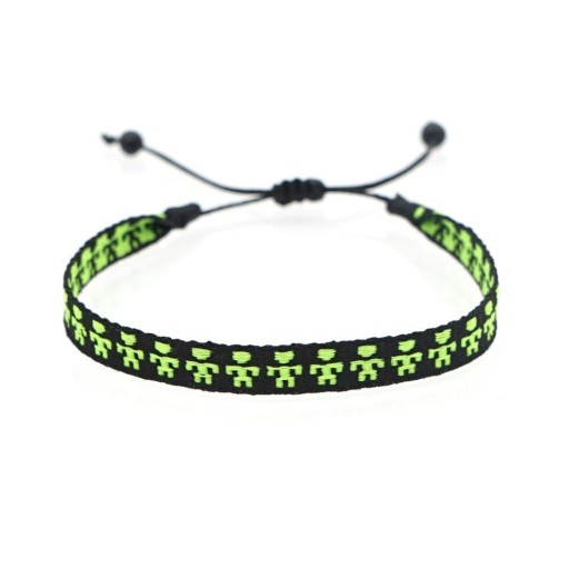 Armband met gevlochten touw