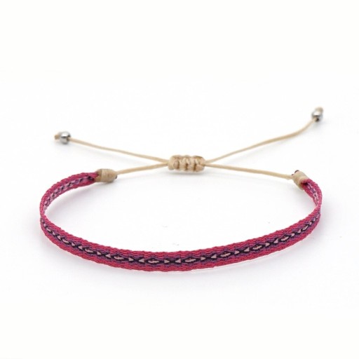Armband met gevlochten touw