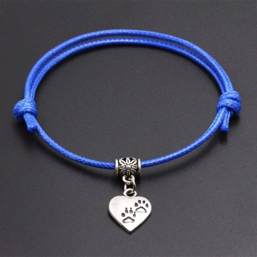 Armband met hartje H469