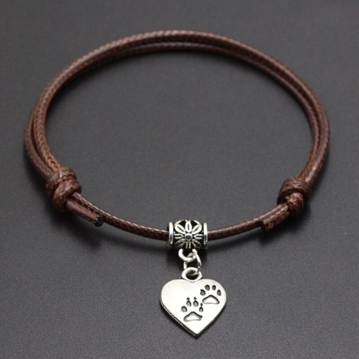 Armband met hartje H469