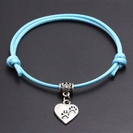Armband met hartje H469