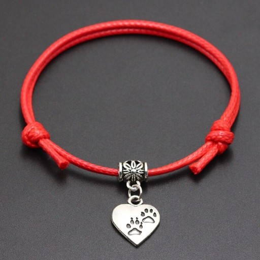 Armband met hartje H469