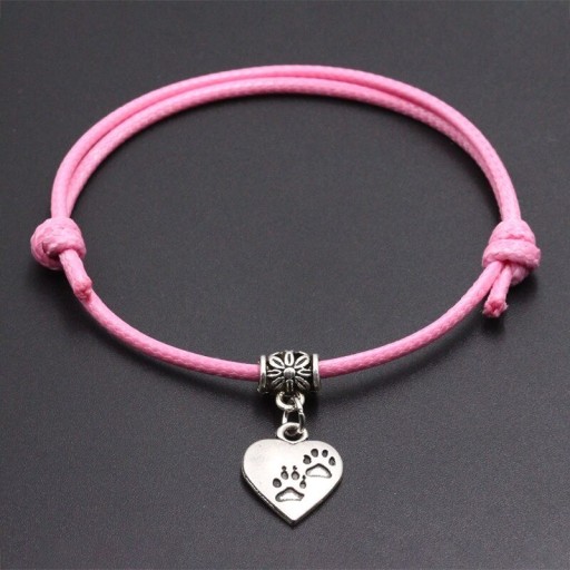 Armband met hartje H469
