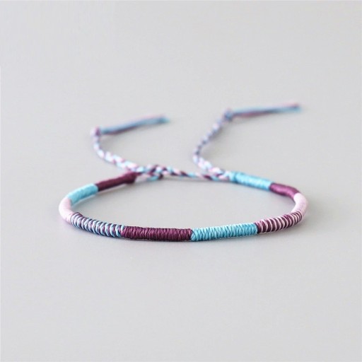Armband met koord, verstelbaar