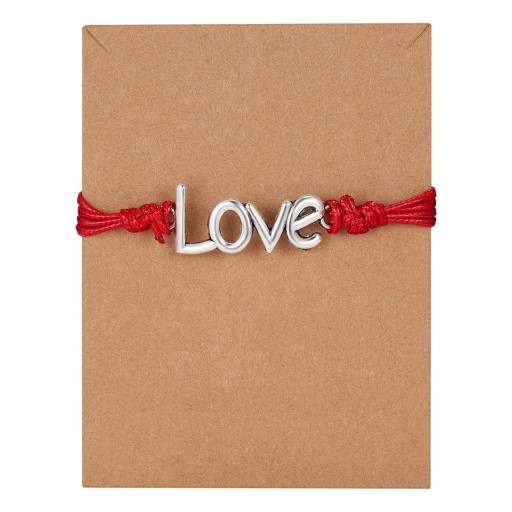 Armband met touwtje H651