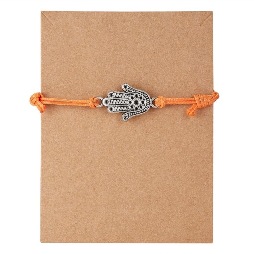 Armband met touwtje H651