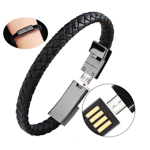 Armband USB-Kabel USB-C / Micro USB / Lightning K682
