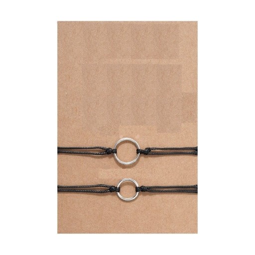 Armbanden met touwtjes 2 stuks