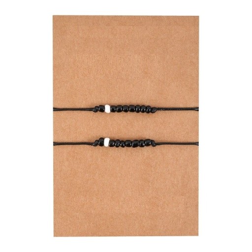 Armbanden met touwtjes 2 stuks