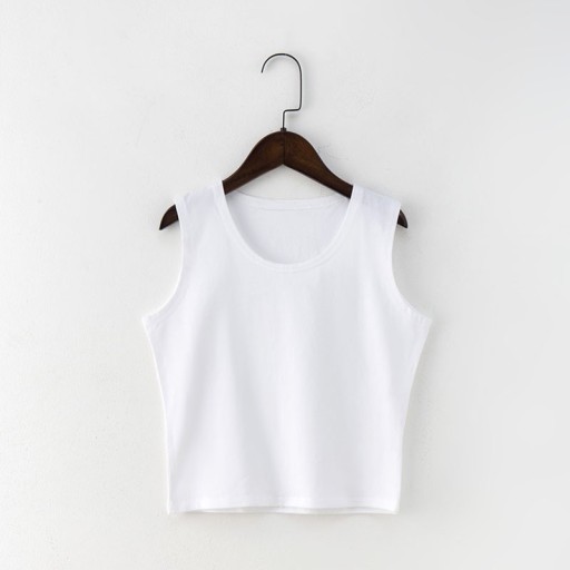 Ärmelloses Crop-Top für Damen