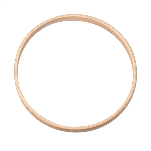 Aro de Bambu 12,5 cm Quadro Redondo para Decorações DIY Criação de Apanhadores de Sonhos Crochê Bordado Artesanato Criativo