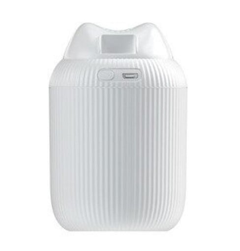 Aroma difuzér s uškami pre prevonanie miestnosti Žebrovaný povrch Nádržka 220 ml Prevádzka až 6 hodín Hlučnosť pod 36 dB Napájanie cez USB