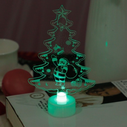 Árvore LED iluminada