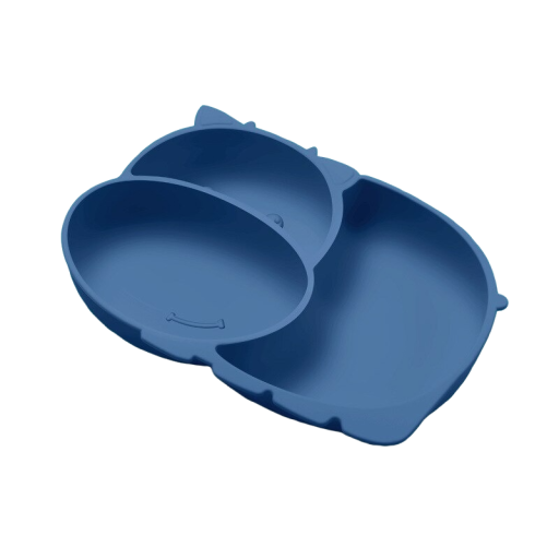 Assiette pour enfants en forme d'hippopotame