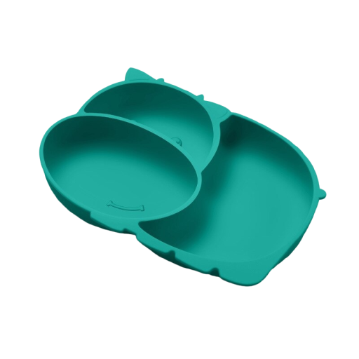 Assiette pour enfants en forme d'hippopotame