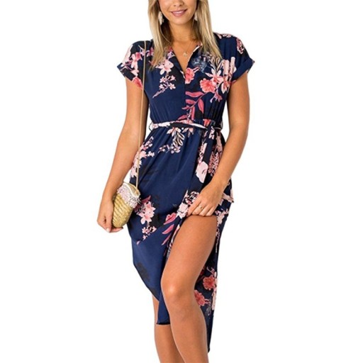 Asymmetrisches Hemdkleid für Damen