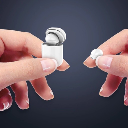 Ασύρματο ακουστικό Bluetooth με θήκη φόρτισης